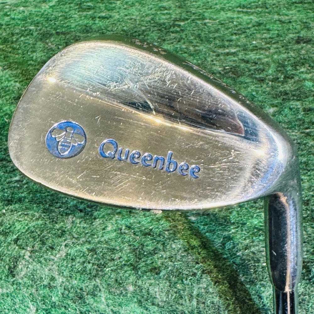 Vintage Queenbee Tour Model Sand Wedge Mens RH Steel Silver Single Golf Club USA